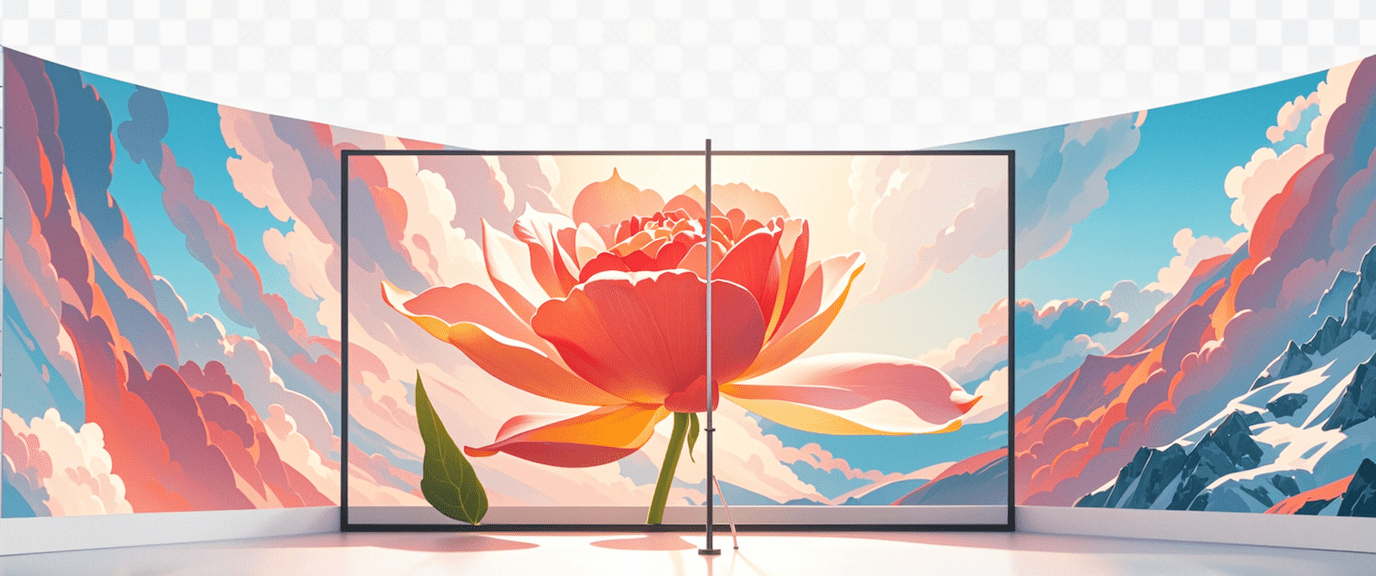 led screen view angle