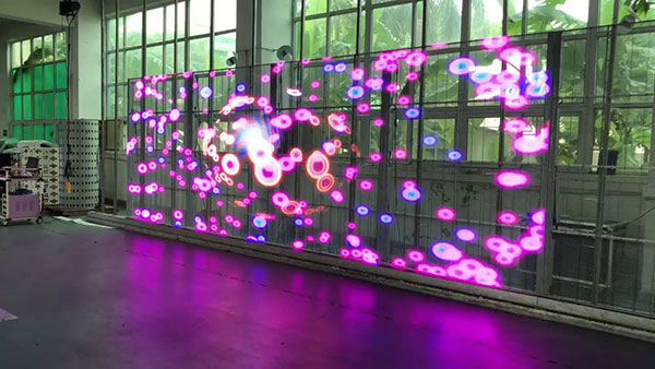 Trends in the outdoor Transparent LED display