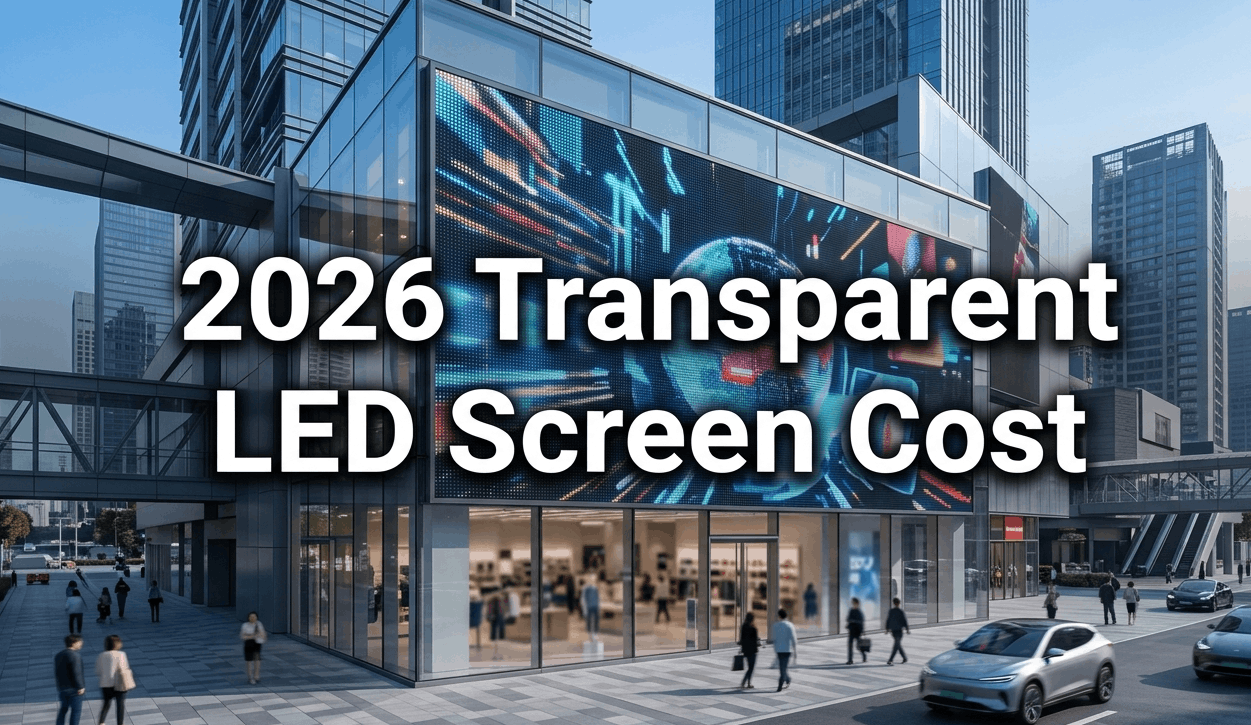 2026 Transparent LED Screen Cost: The Complete Pricing Guide